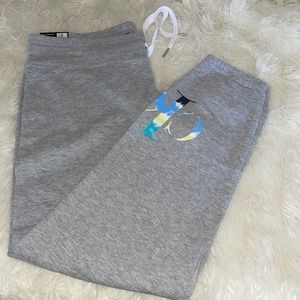 BNWT women’s Calvin Klein Terry Jogger with CL logo on left bottom Size L
